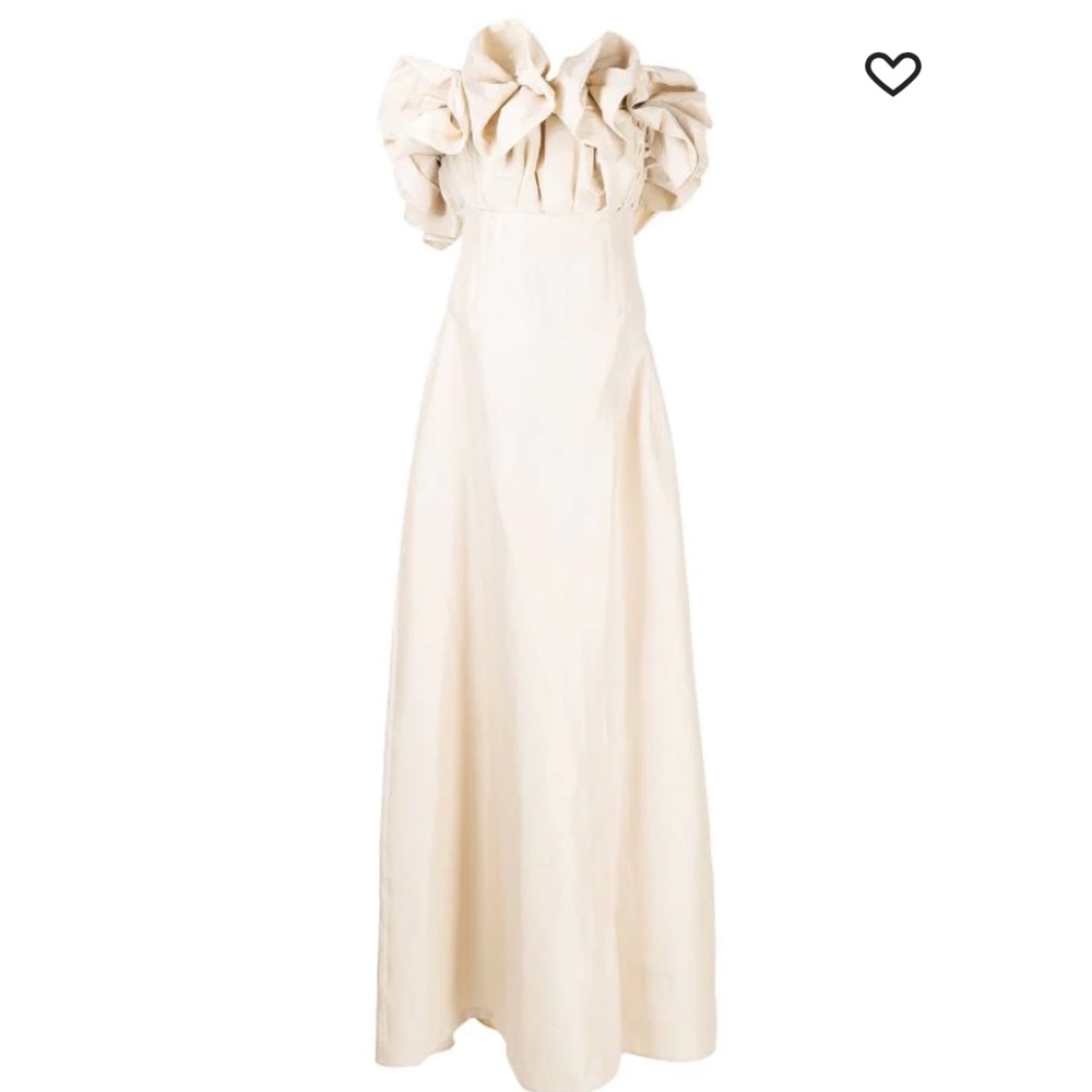 Rachel Gilbert Freida Ruffle Bodice Gown